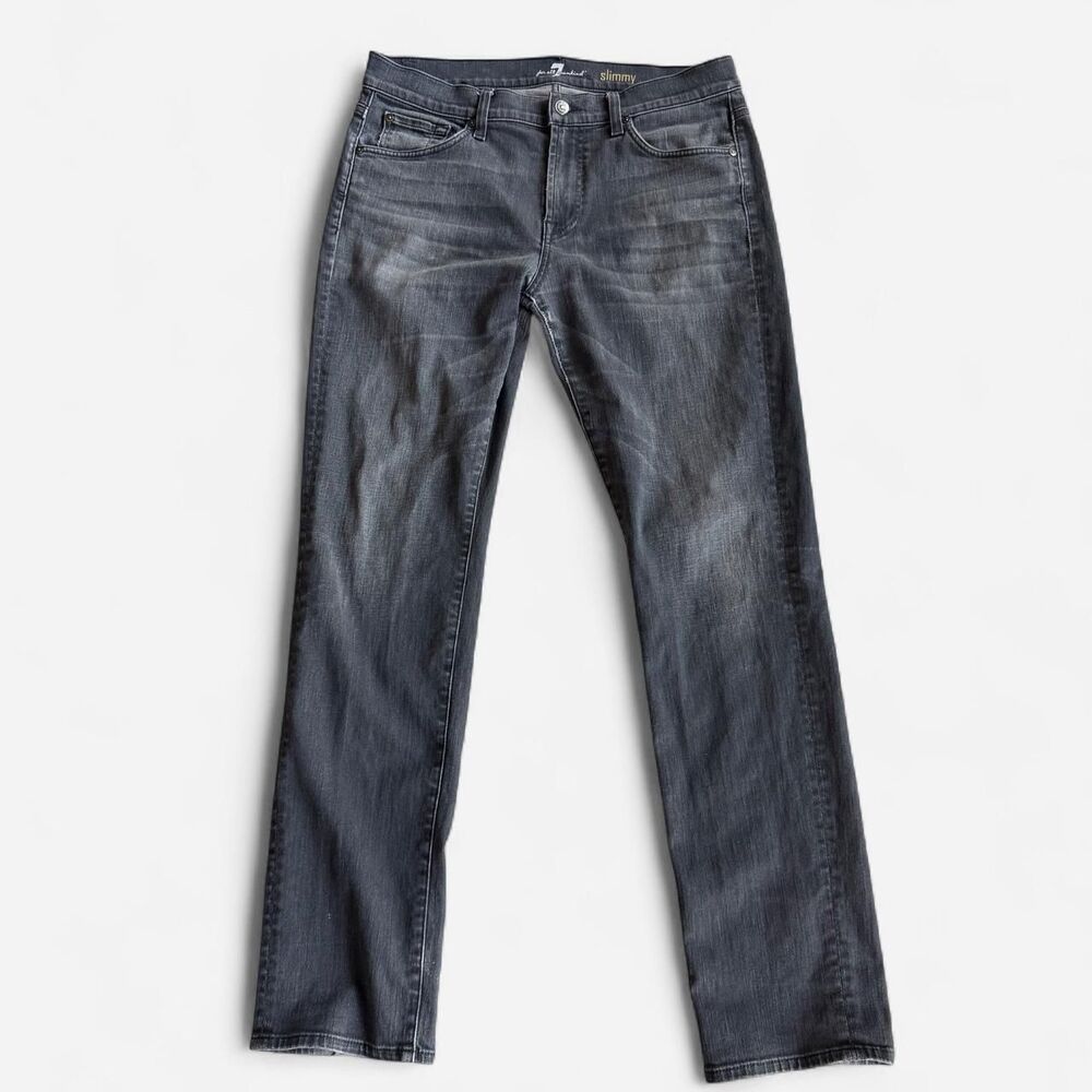 7 For All Mankind Slimmy jeans size 34 grey